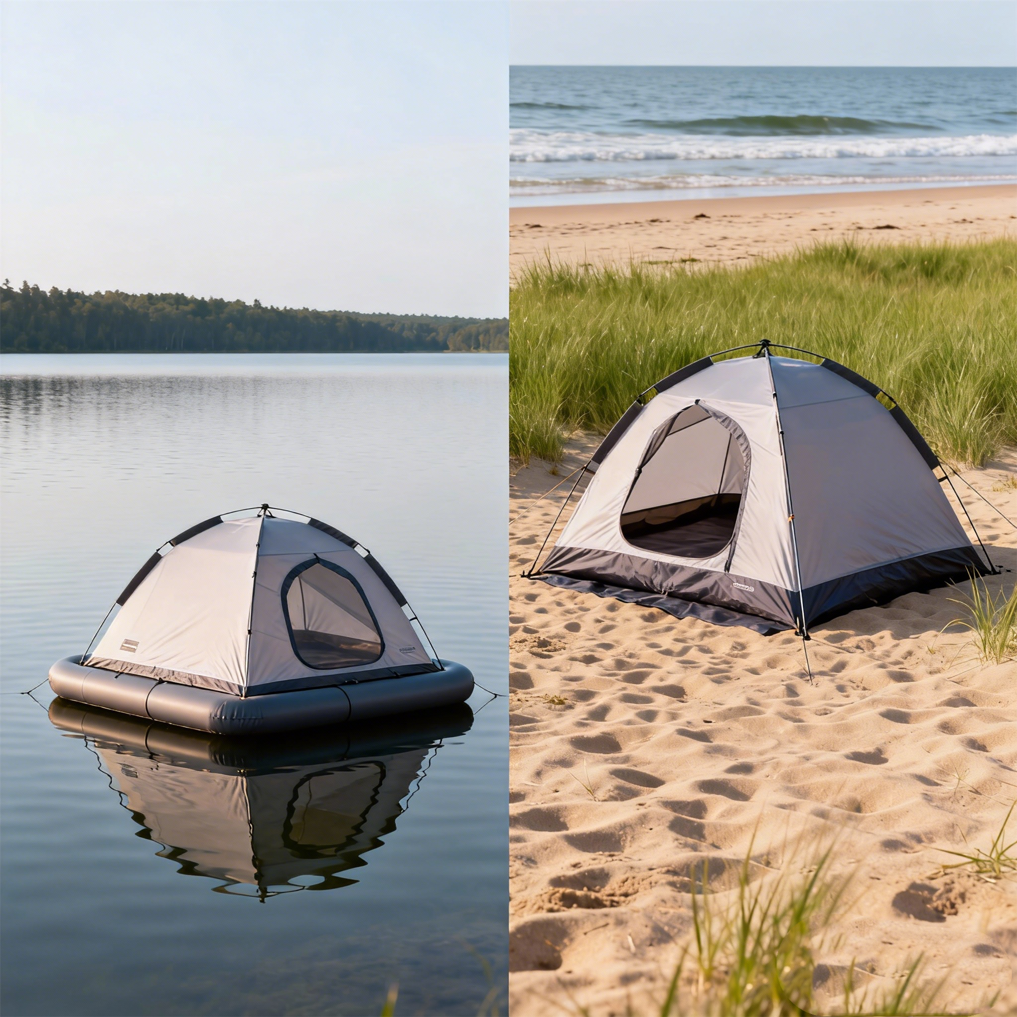 Benebomo Floating Outdoor Tent (2-in-1 Water & Land Shelter)