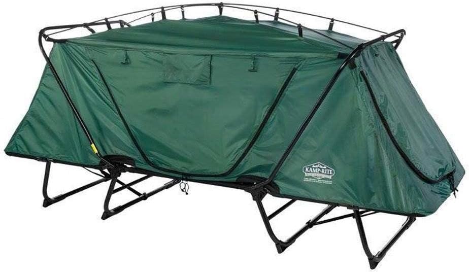 kamprite oversized tent cot green