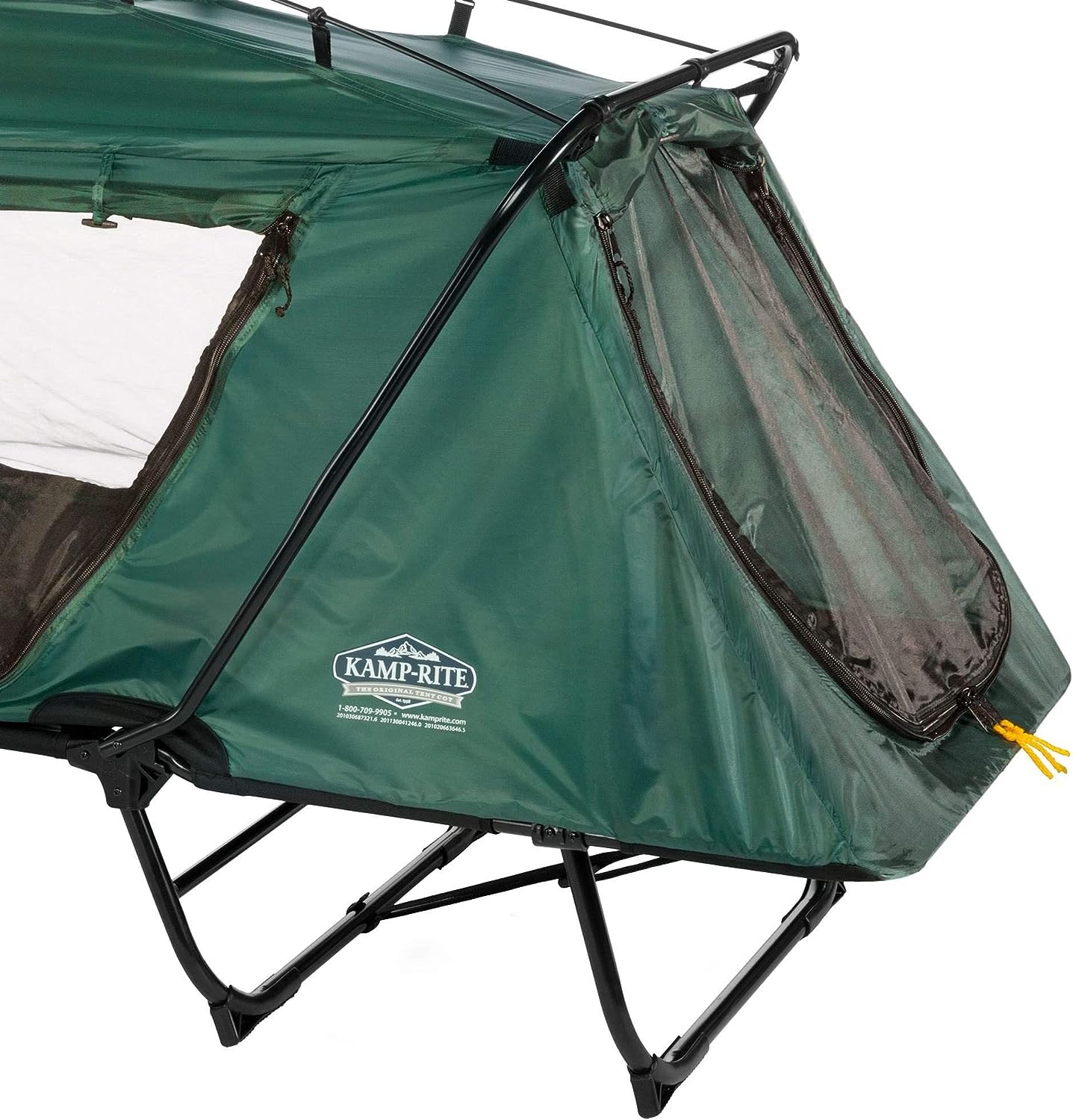 kamprite oversized tent cot mesh window