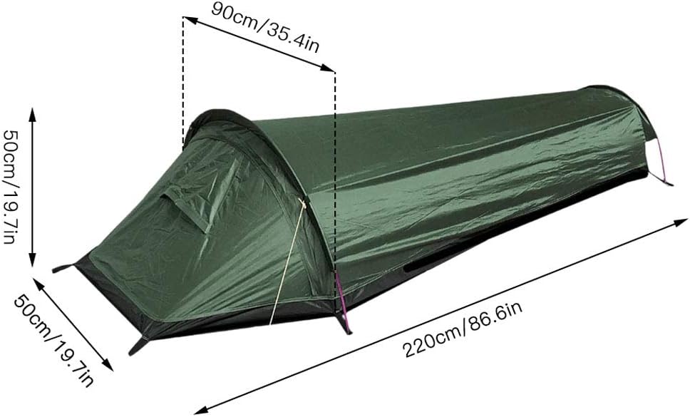 lytharvest bivy tent green ultralight survival tent dimension