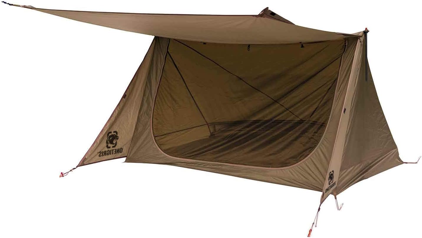 onetigris ridge tent brown nylon backpacking tent