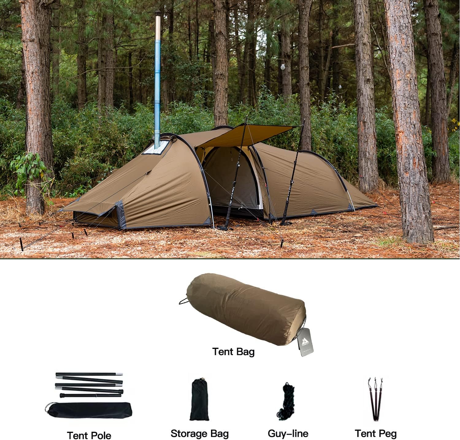 pomoly tunnel tent package
