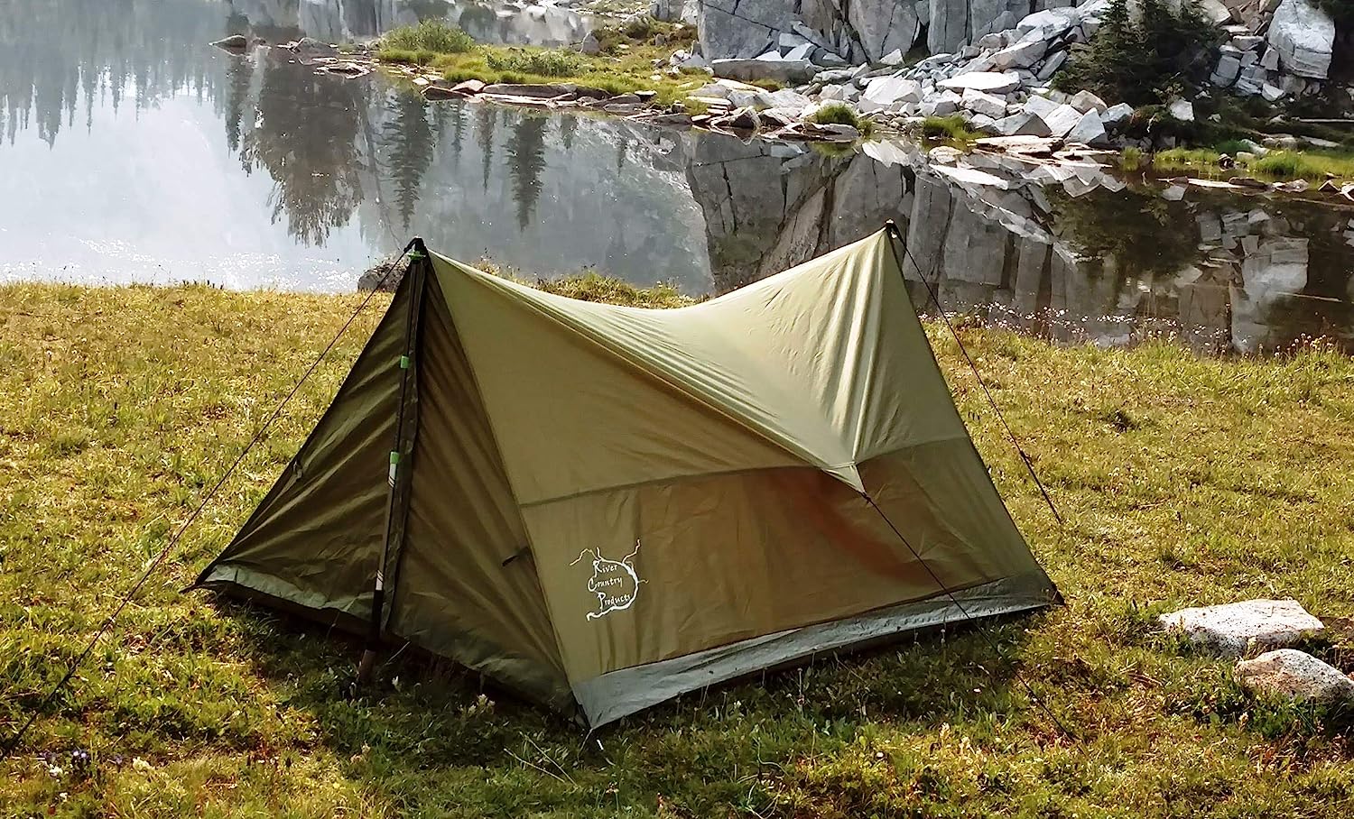 river country products ridge tent green polyester trekker tent