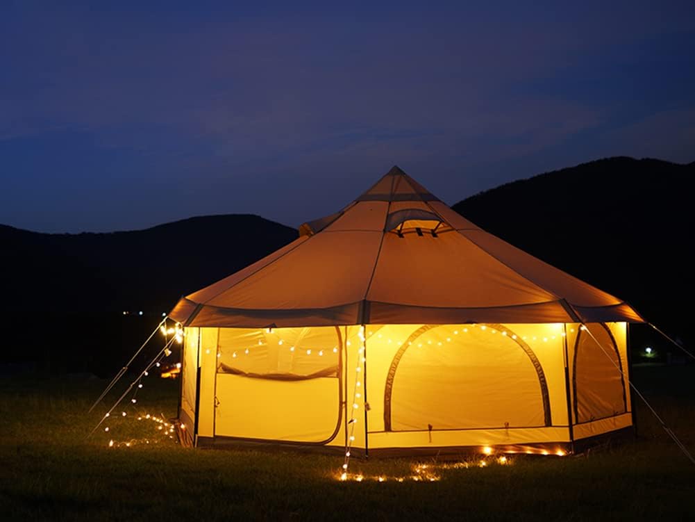 Toogh Camping Tent Bell Tent Glamping Tent For Outdoor