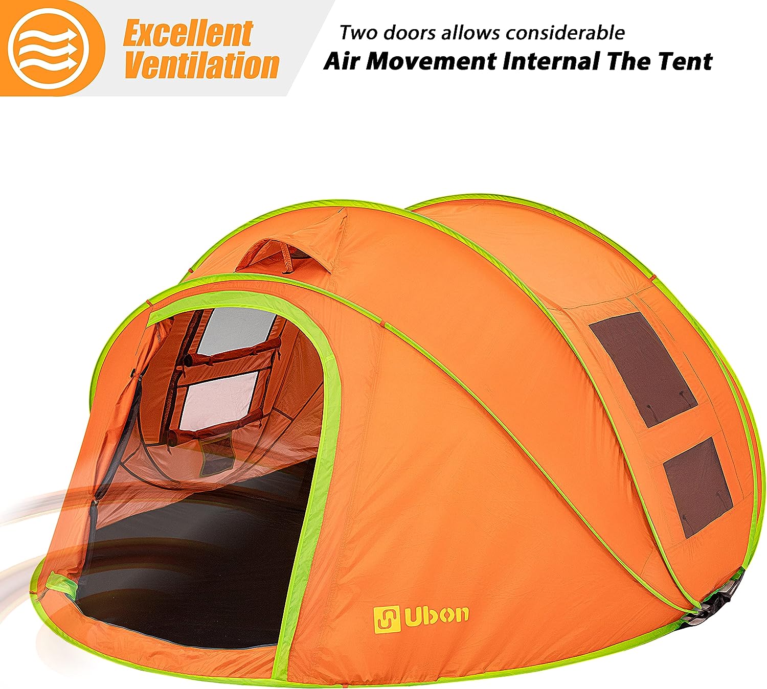 ubon dome tent ventilation