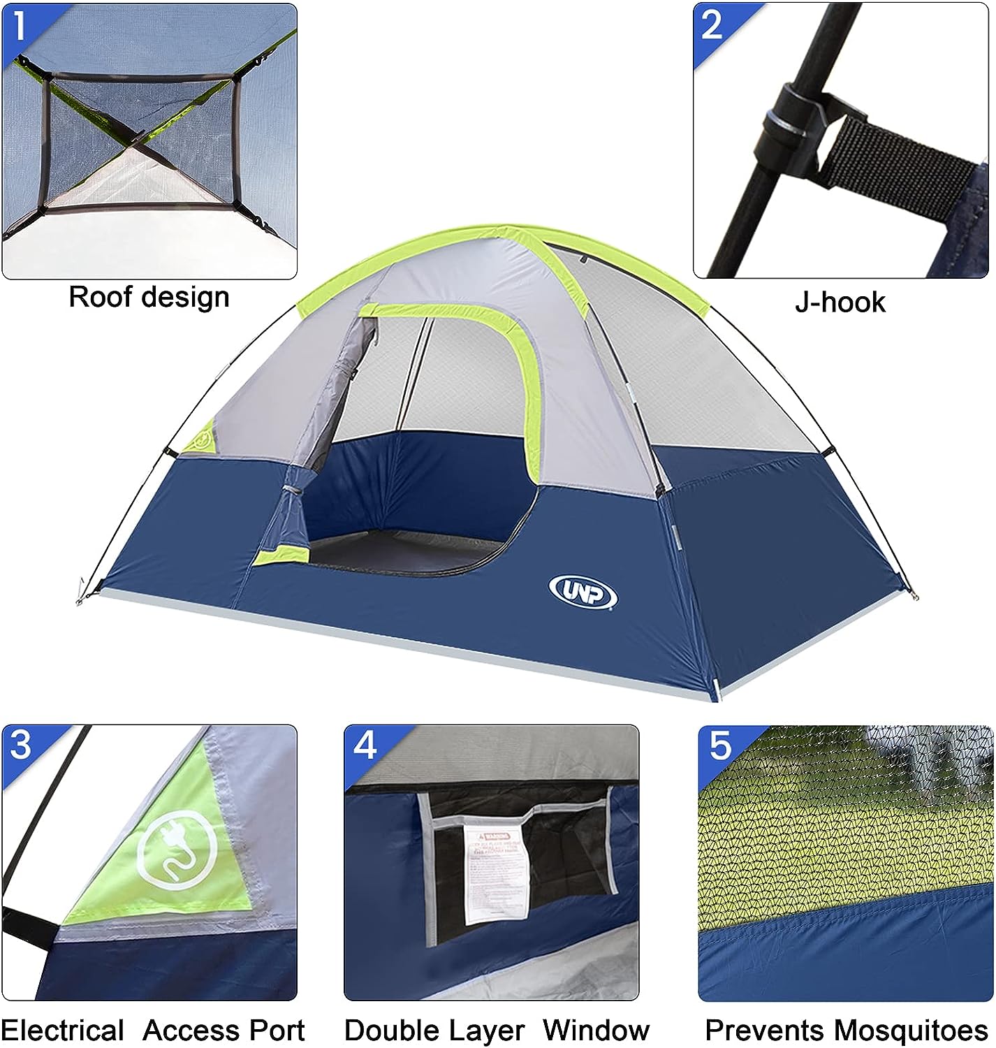 Unp Dome Tent Features