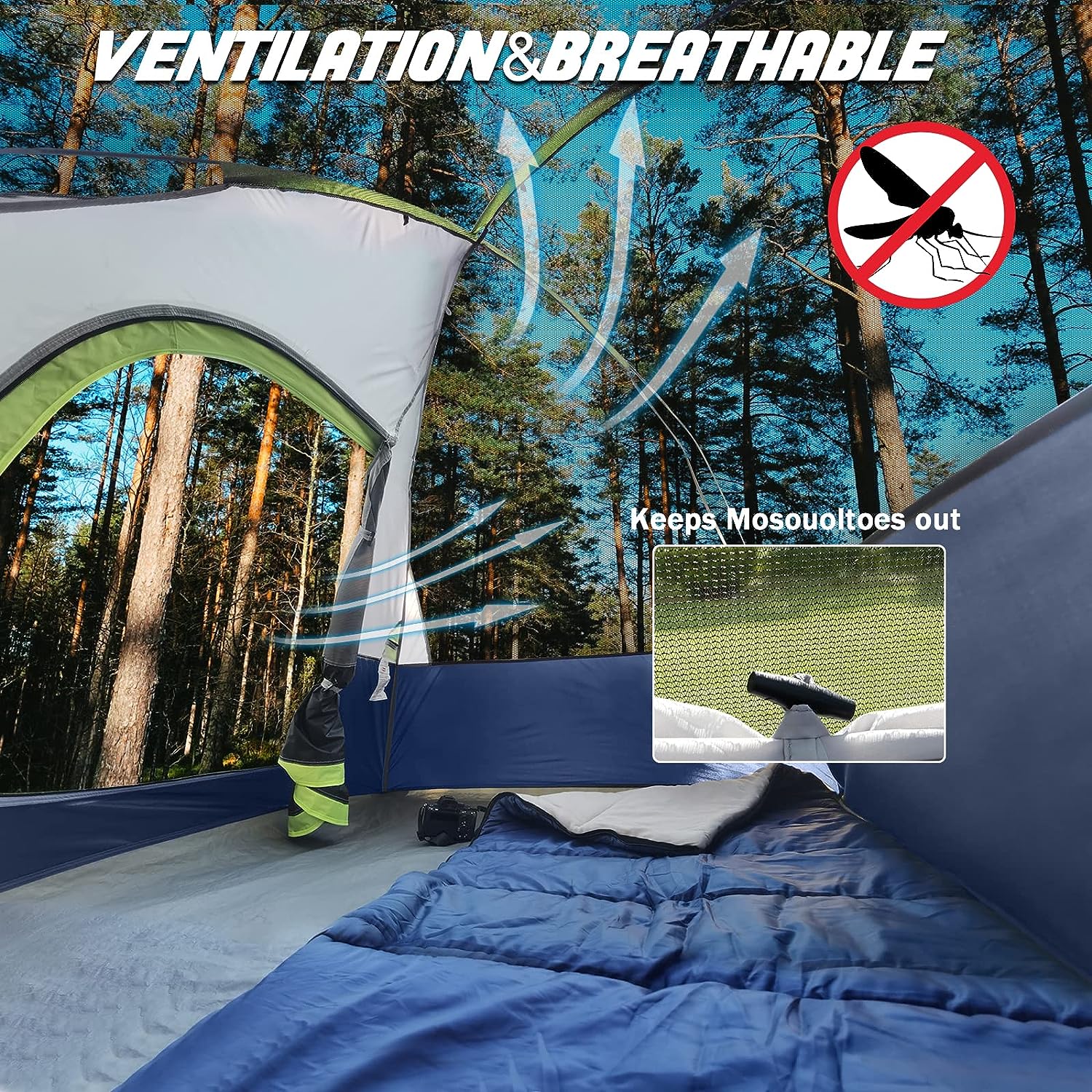Unp Dome Tent Ventilation