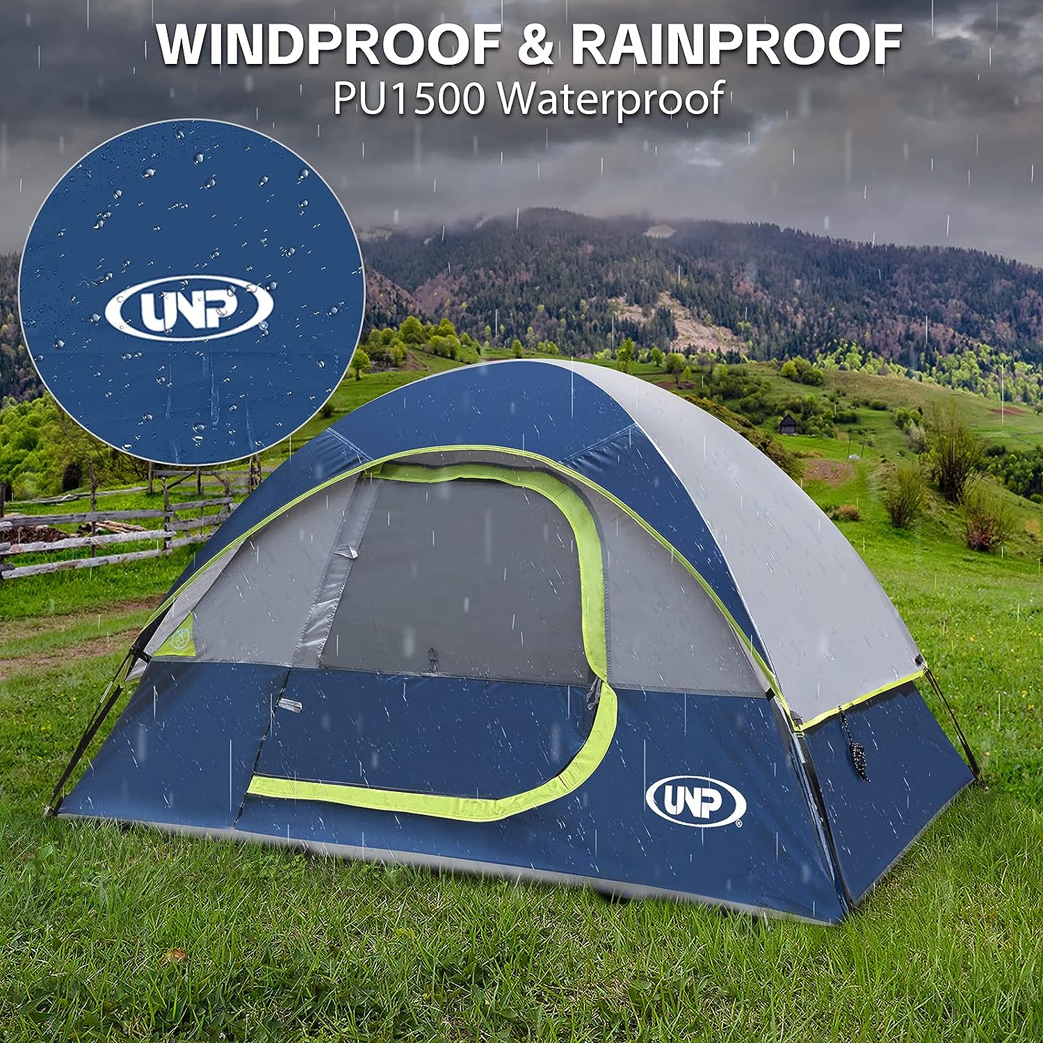 Unp Dome Tent Waterproof