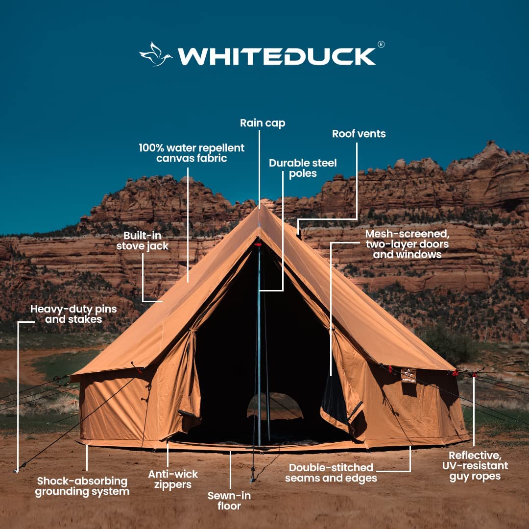 Whiteduck Bell Tent For Glamping Features