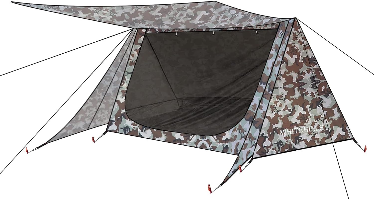 whitehills ridge tent camouflage polyester trekking pole tent