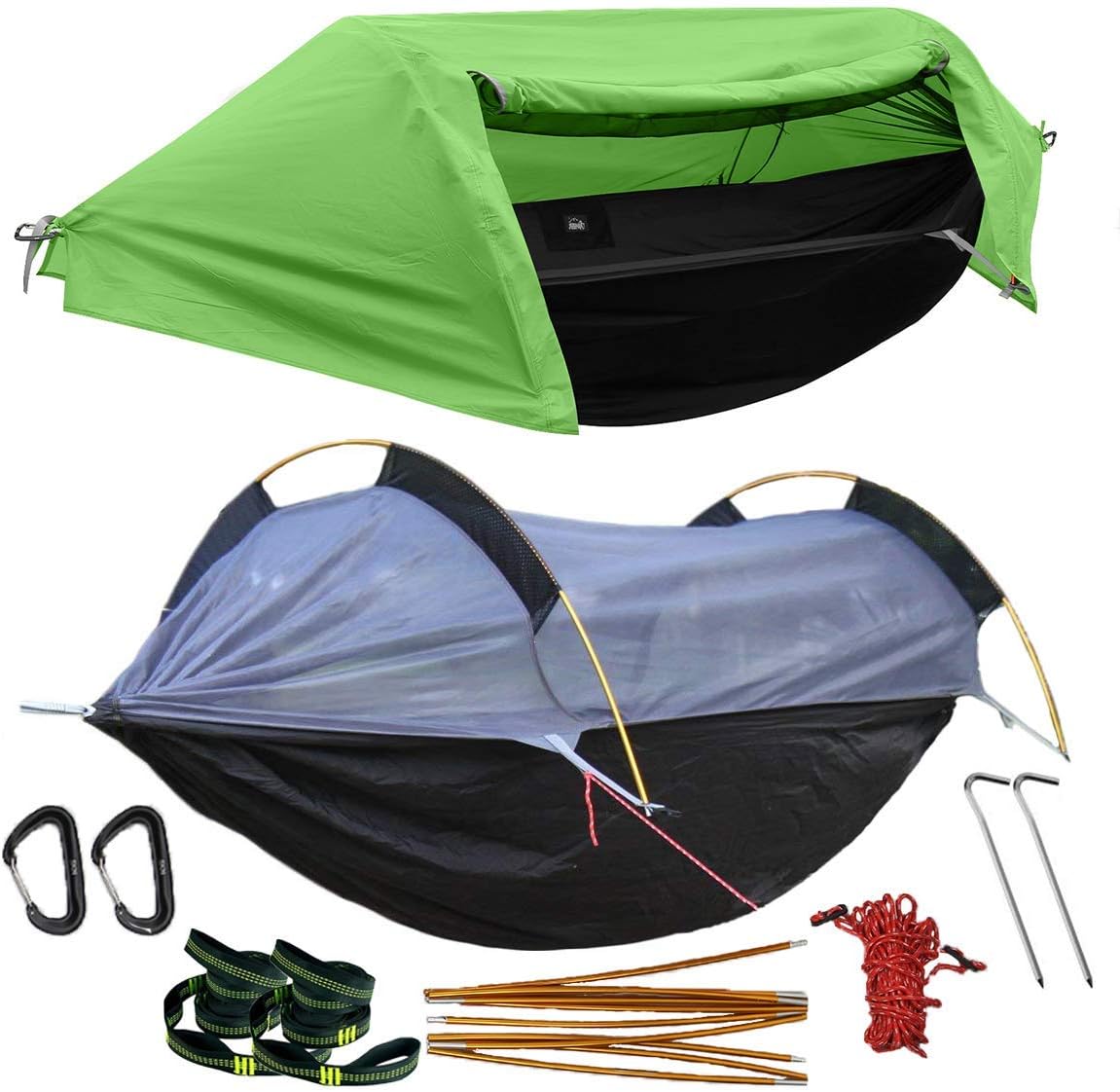 wwintming hammock tent green nylon pop up tent