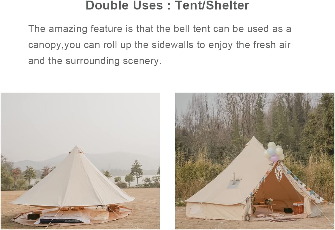 Yurttent Bell Tent Versatile In Use