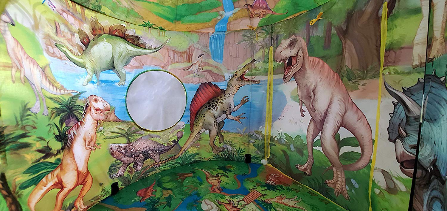 3D Dinosaur Play Tent Inside
