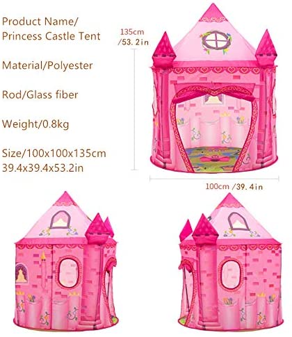 Princess Castle Tent Specifications