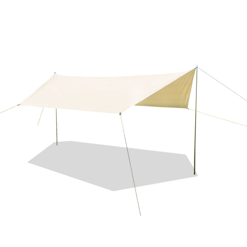 Beige Outdoor Camping Tent Sun Shade
