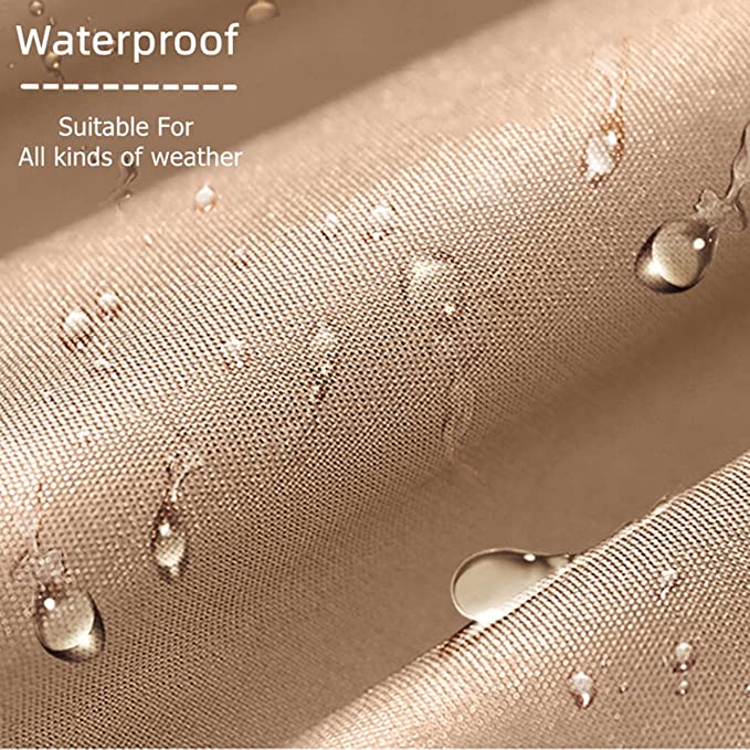 Gold Outdoor Aluminium Sun Shade Package Waterproof