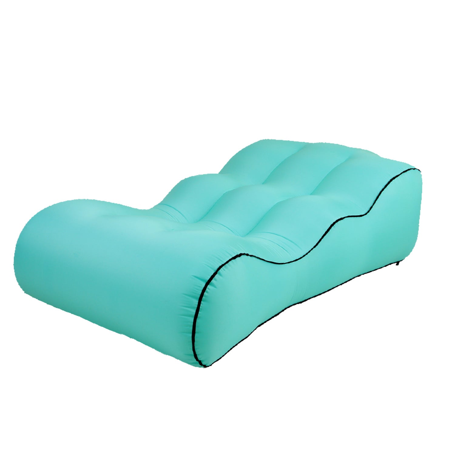 Green Large Inflatable Sofa Outdoor Lounge For 1 Person