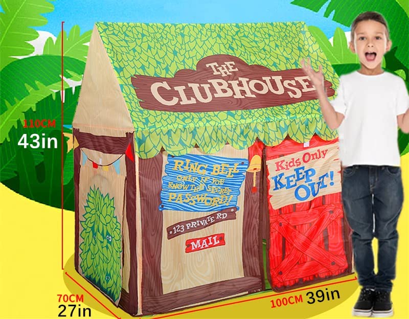 Green Tree Playtent Size