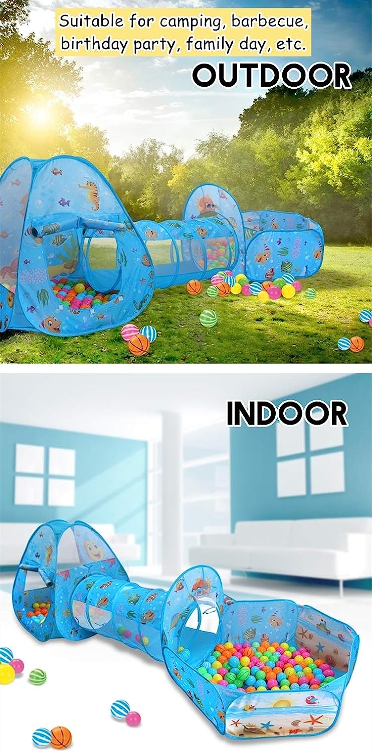 Kids Pop Up Tunnel Tent Details Occasion