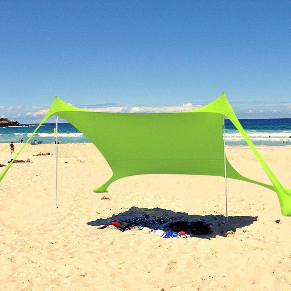 Outdoor Beach Sun Shade Green