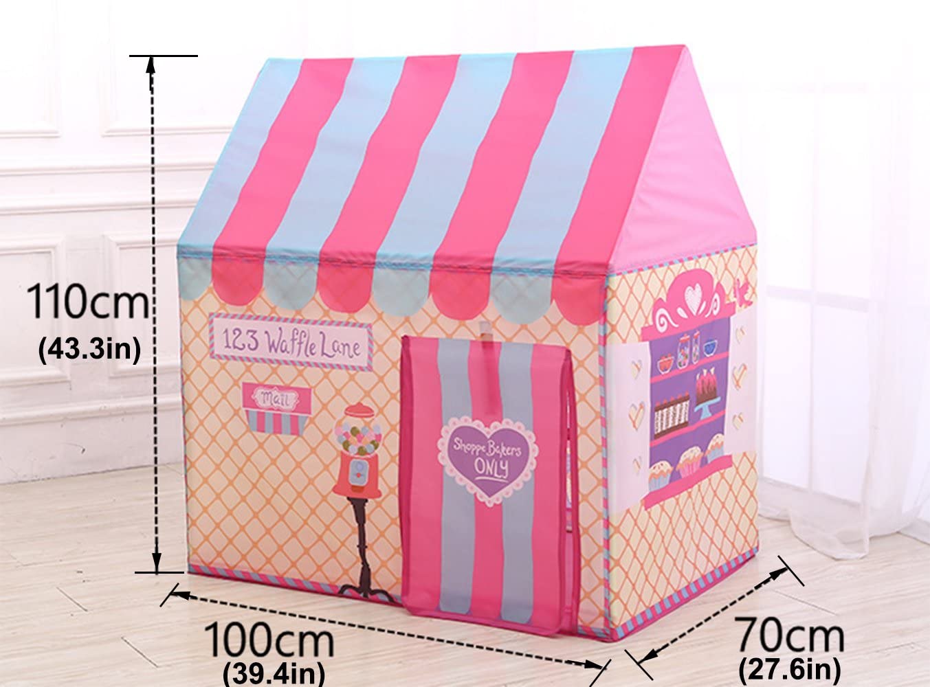 Pink Tent Size