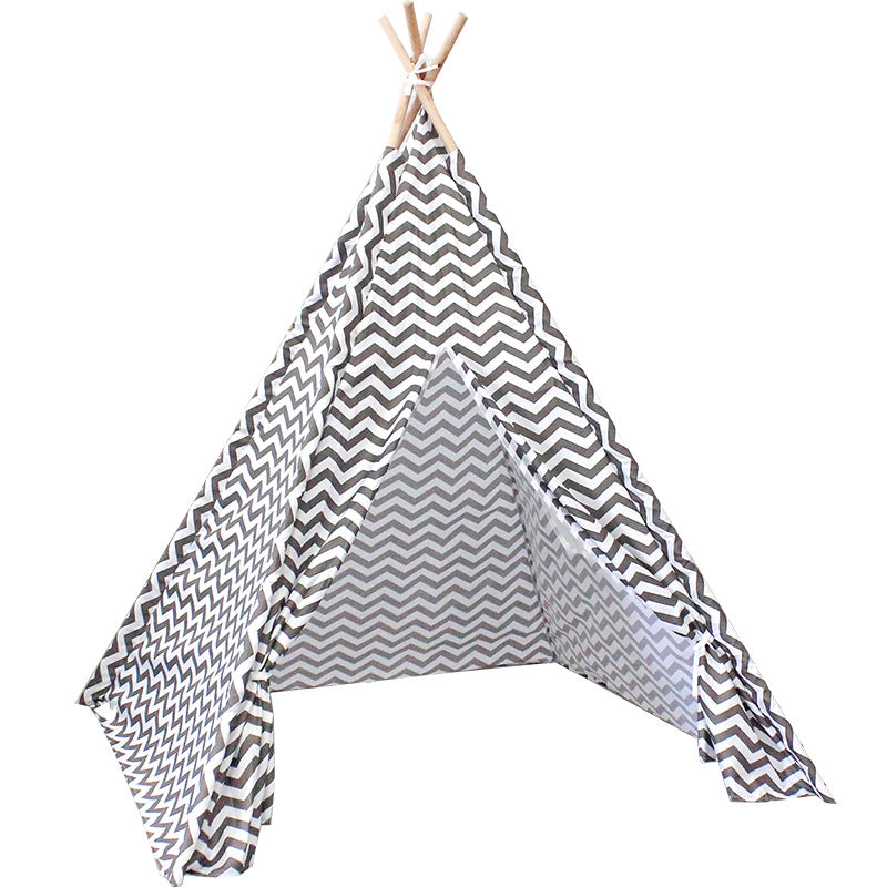 Teepee Tent For Kids Wave Pattern